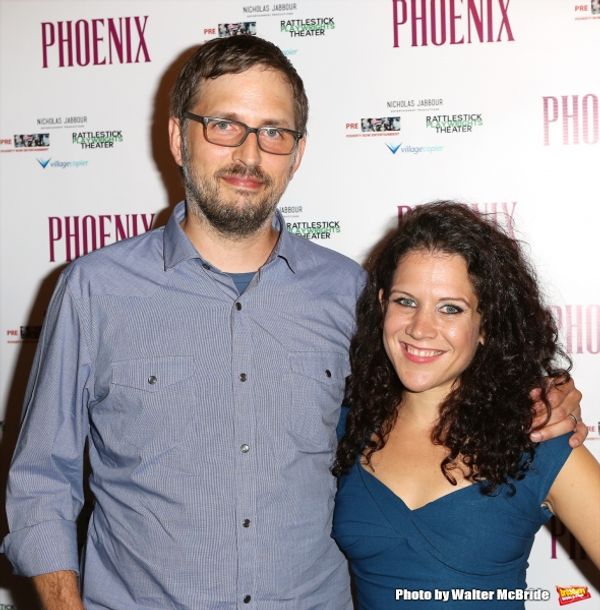 Playwright Scott Organ and Jennifer Delia  Photo