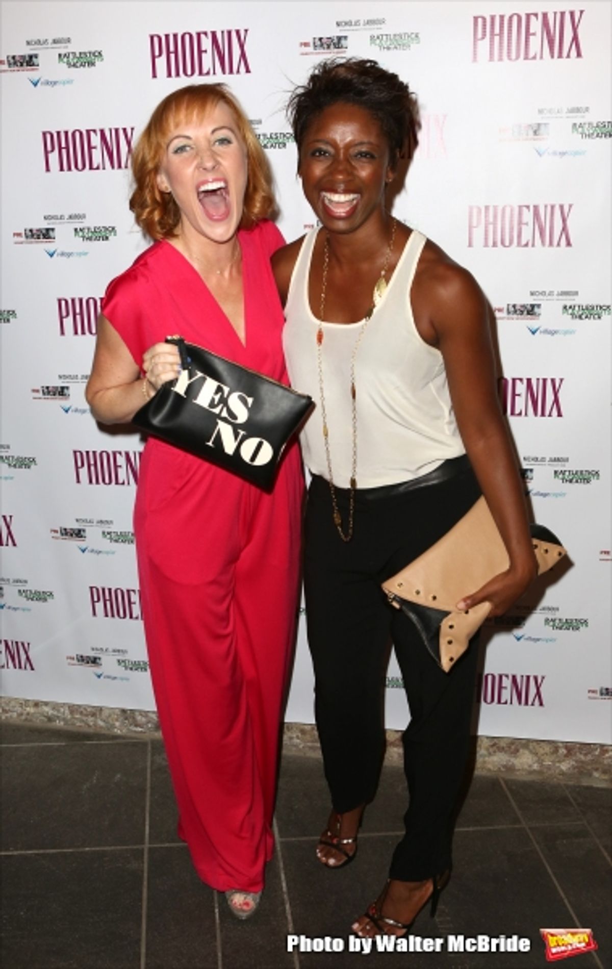 Kathy Searle and Montego Glover  at 