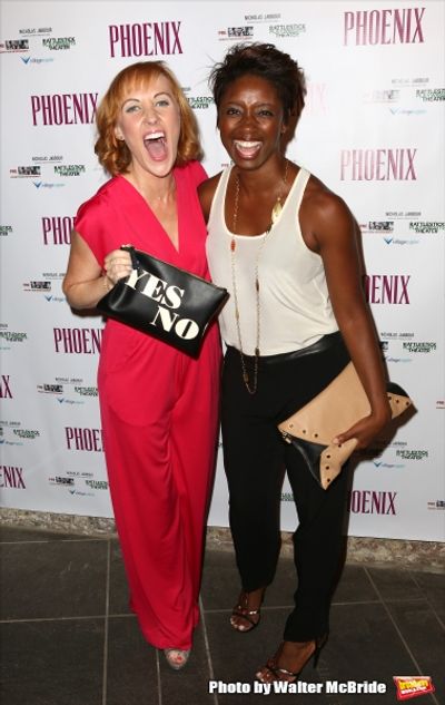 Kathy Searle and Montego Glover  Photo