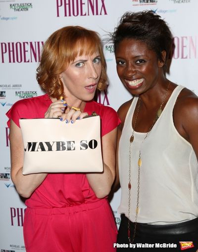 Kathy Searle and Montego Glover  Photo