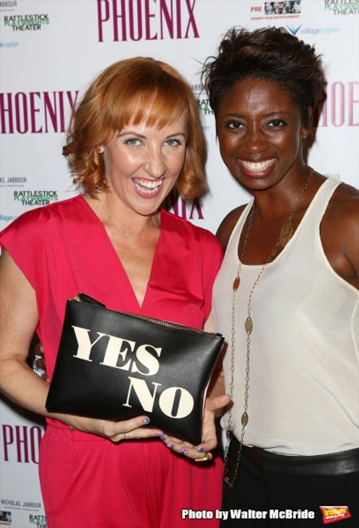 Kathy Searle and Montego Glover  at 