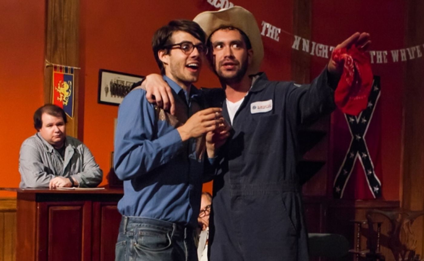 Photo Flash: Catch a Glimpse of ReGroup's THE LAST MEETING OF THE KNIGHTS OF THE WHITE MAGNOLIA Before Opening Night!  Image