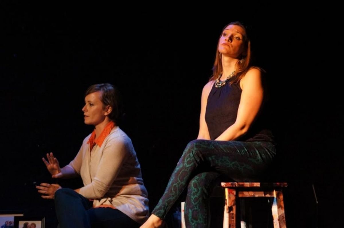 Lindsay Goranson, Jenn Mello at 