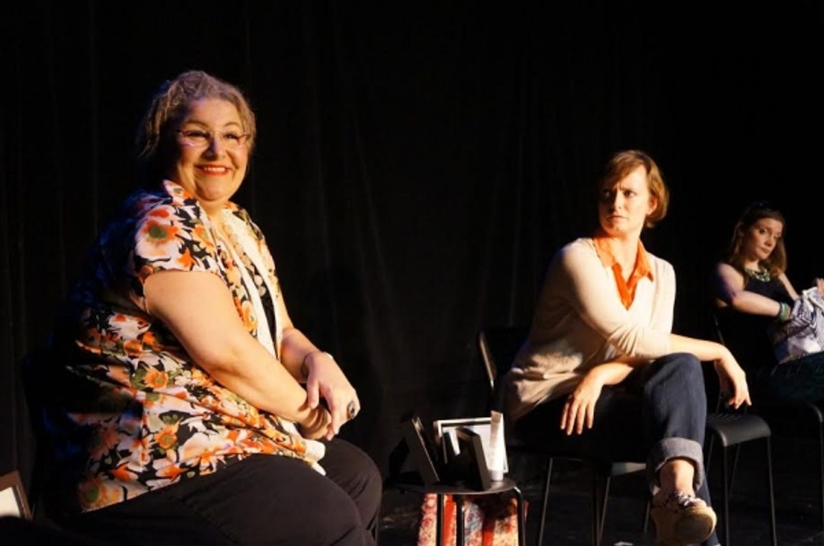 Susanna Hari, Lindsay Goranson, Jenn Mello at 