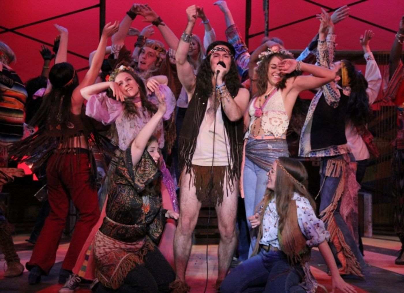 Photo Flash: First Look at HAIR at The Barn Theatre  Image