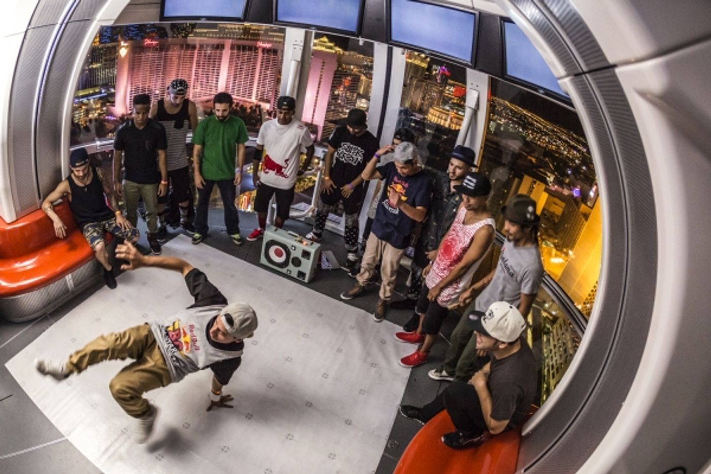 Photo Flash: Epic B-Boy Battle at the Tallest Ferris Wheel in the World  Image