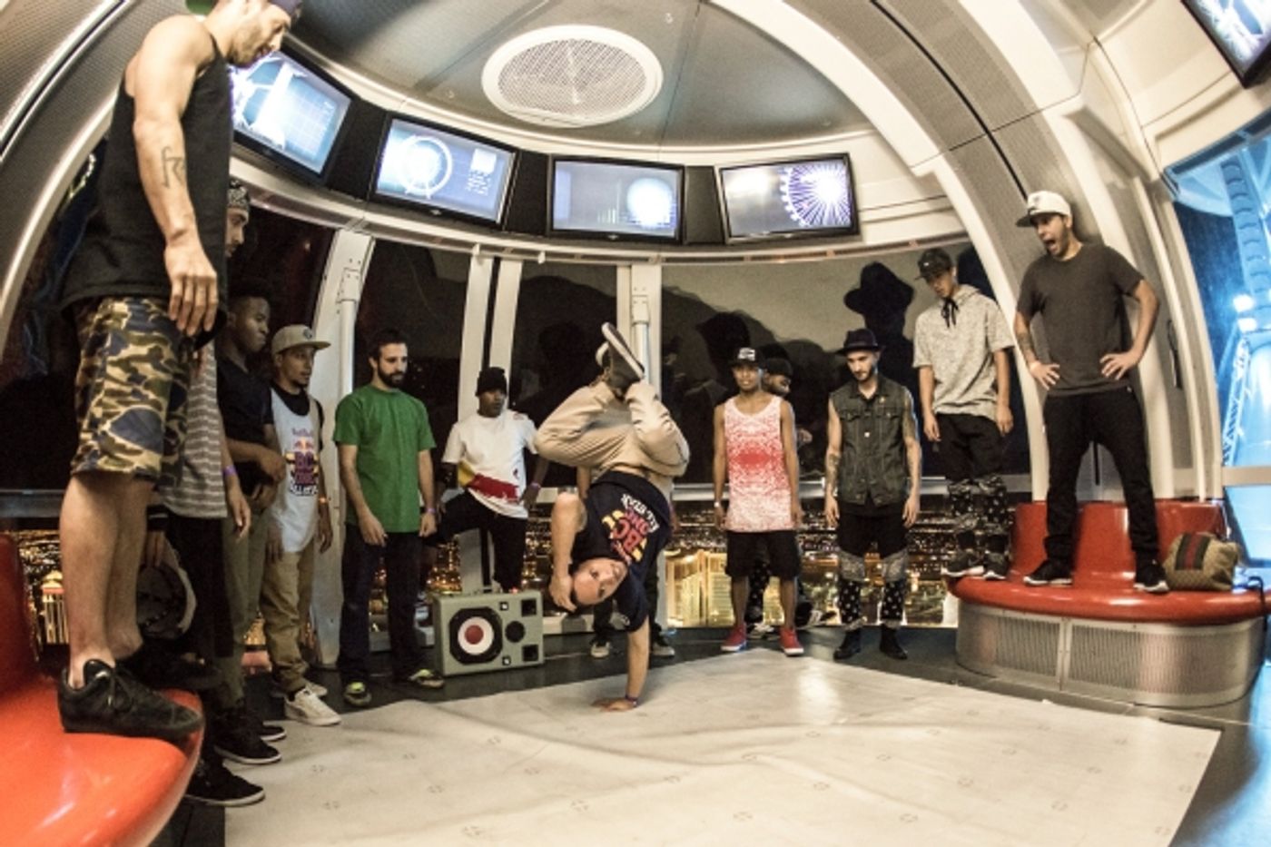 Photo Flash: Epic B-Boy Battle at the Tallest Ferris Wheel in the World  Image