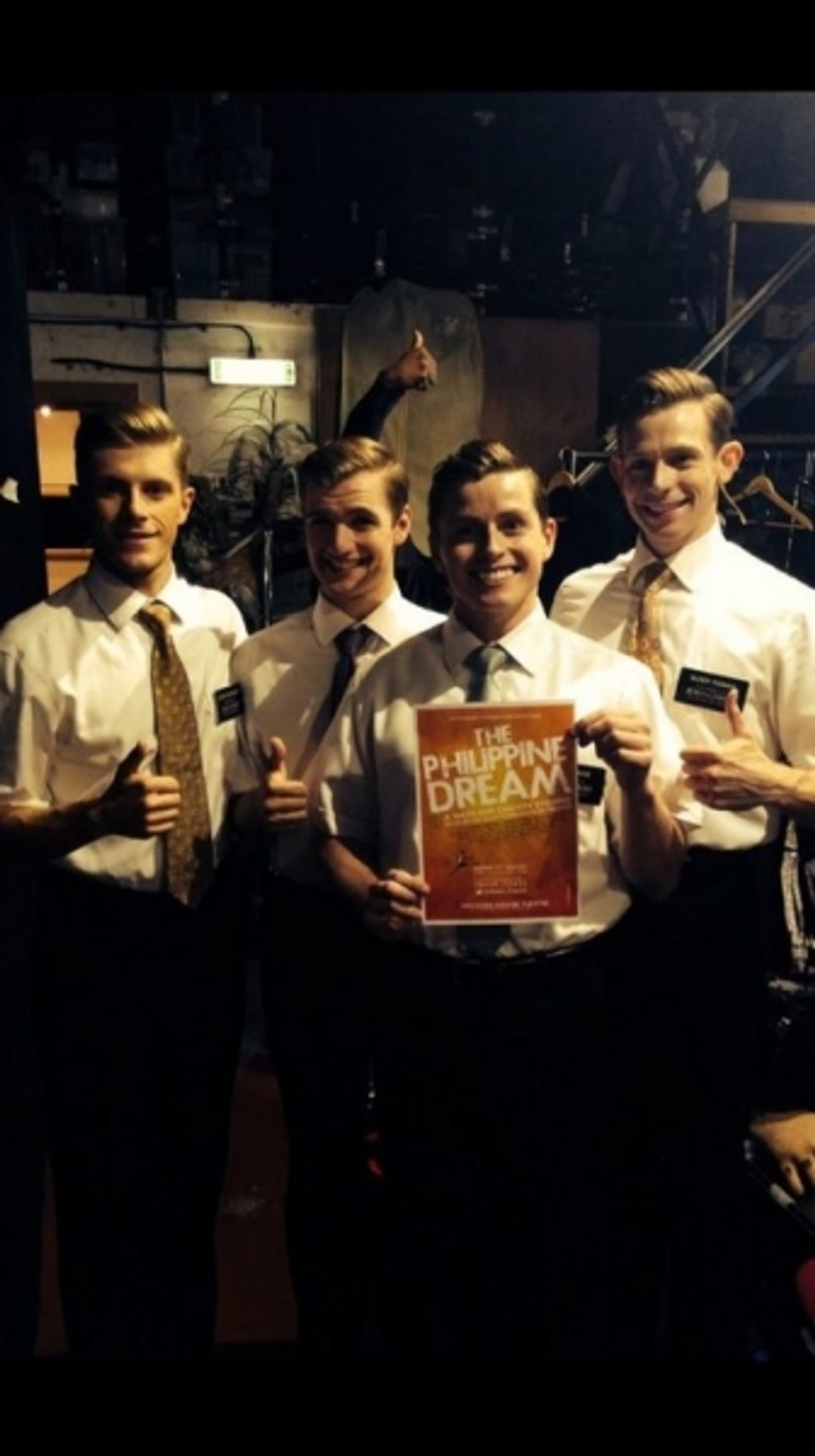 Photo Flash: Saturday Intermission Pics, Aug 9 - West End Casts Support THE PHILIPPINE DREAM and More!  Image