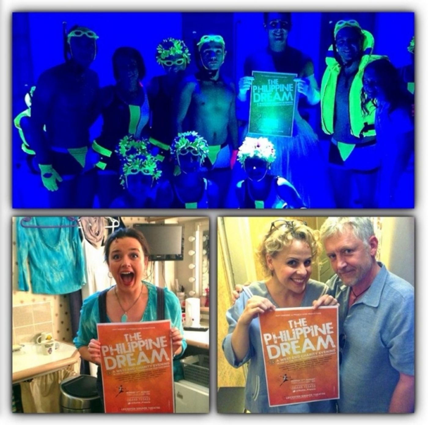 Photo Flash: Saturday Intermission Pics, Aug 9 - West End Casts Support THE PHILIPPINE DREAM and More!  Image