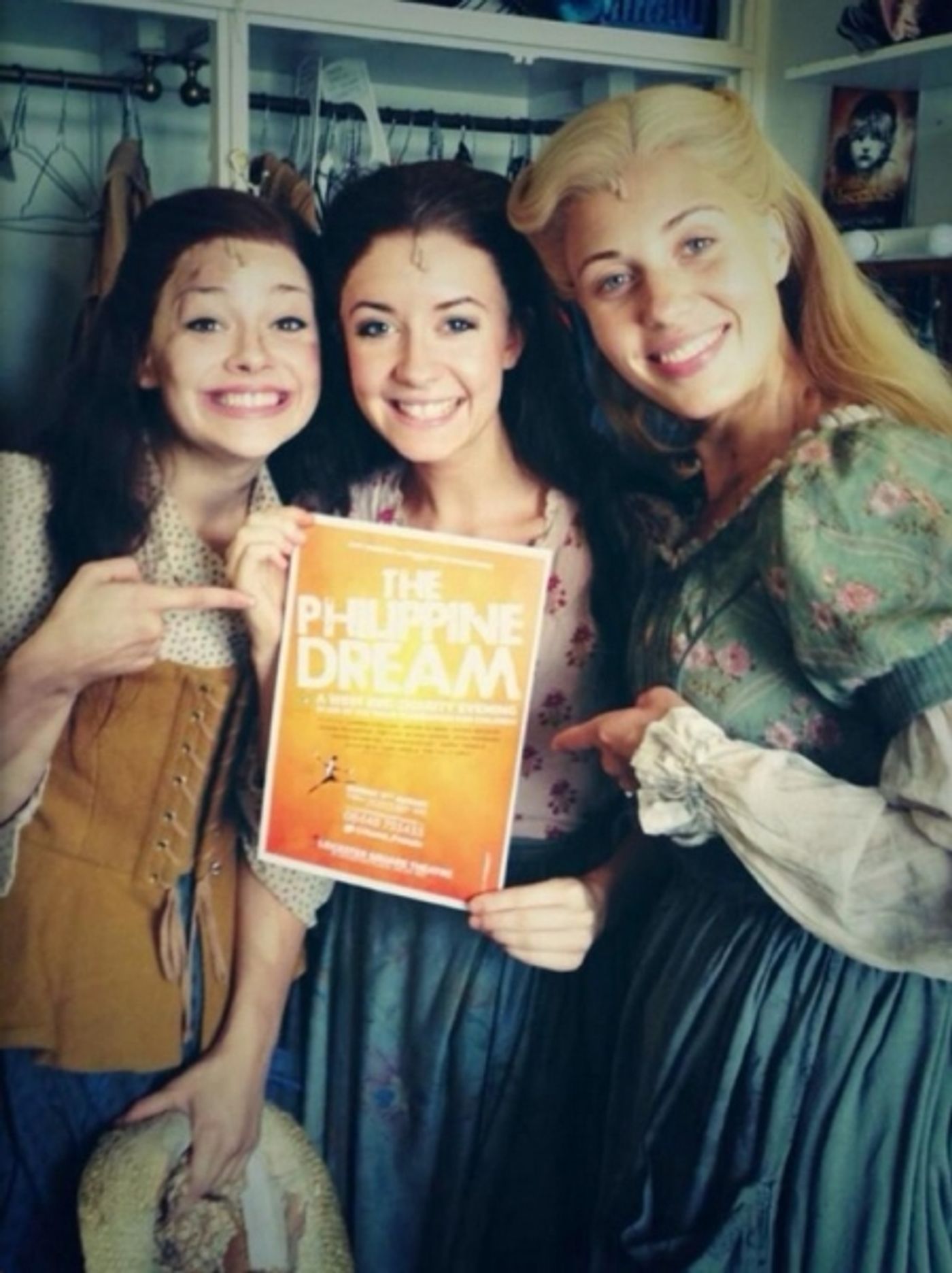 Photo Flash: Saturday Intermission Pics, Aug 9 - West End Casts Support THE PHILIPPINE DREAM and More!  Image