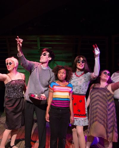Kevin Bishop as Other Miss Forcible, Justin Kimrey as Other Father, Sheridan Singleto Photo
