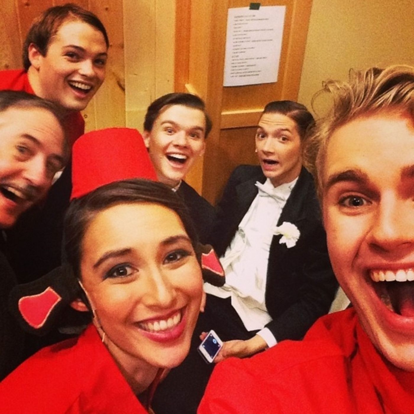 Photo Flash: Saturday Intermission Pics, August 9 - Part 2 - The Pirates of FINDING NEVERLAND Pose, Goodspeed's 'FIDDLER' and More  Image