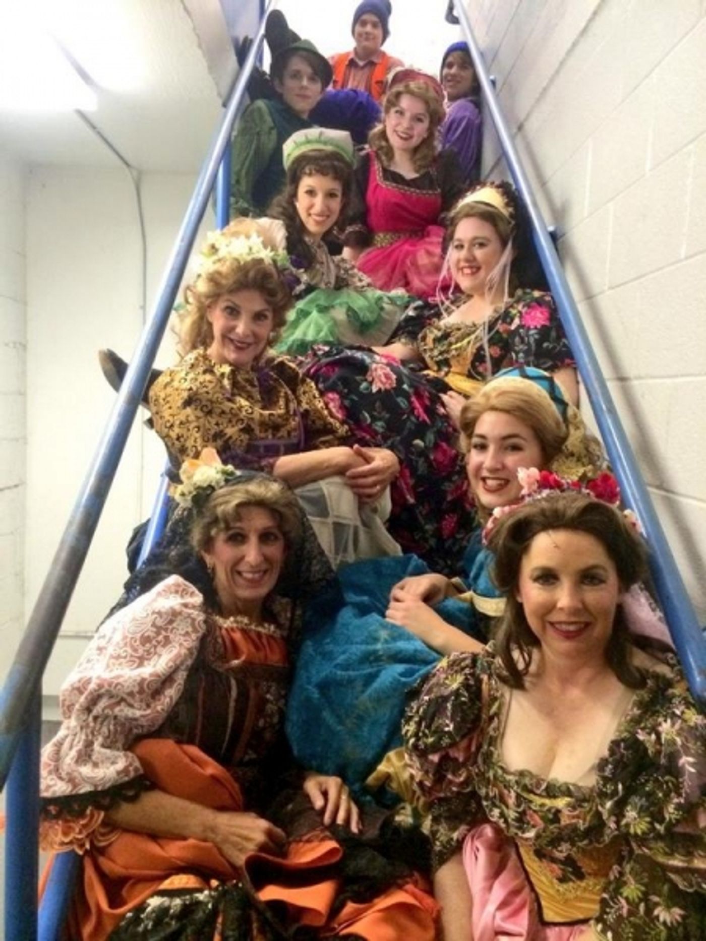 Photo Flash: Saturday Intermission Pics, August 9 - Part 2 - The Pirates of FINDING NEVERLAND Pose, Goodspeed's 'FIDDLER' and More  Image