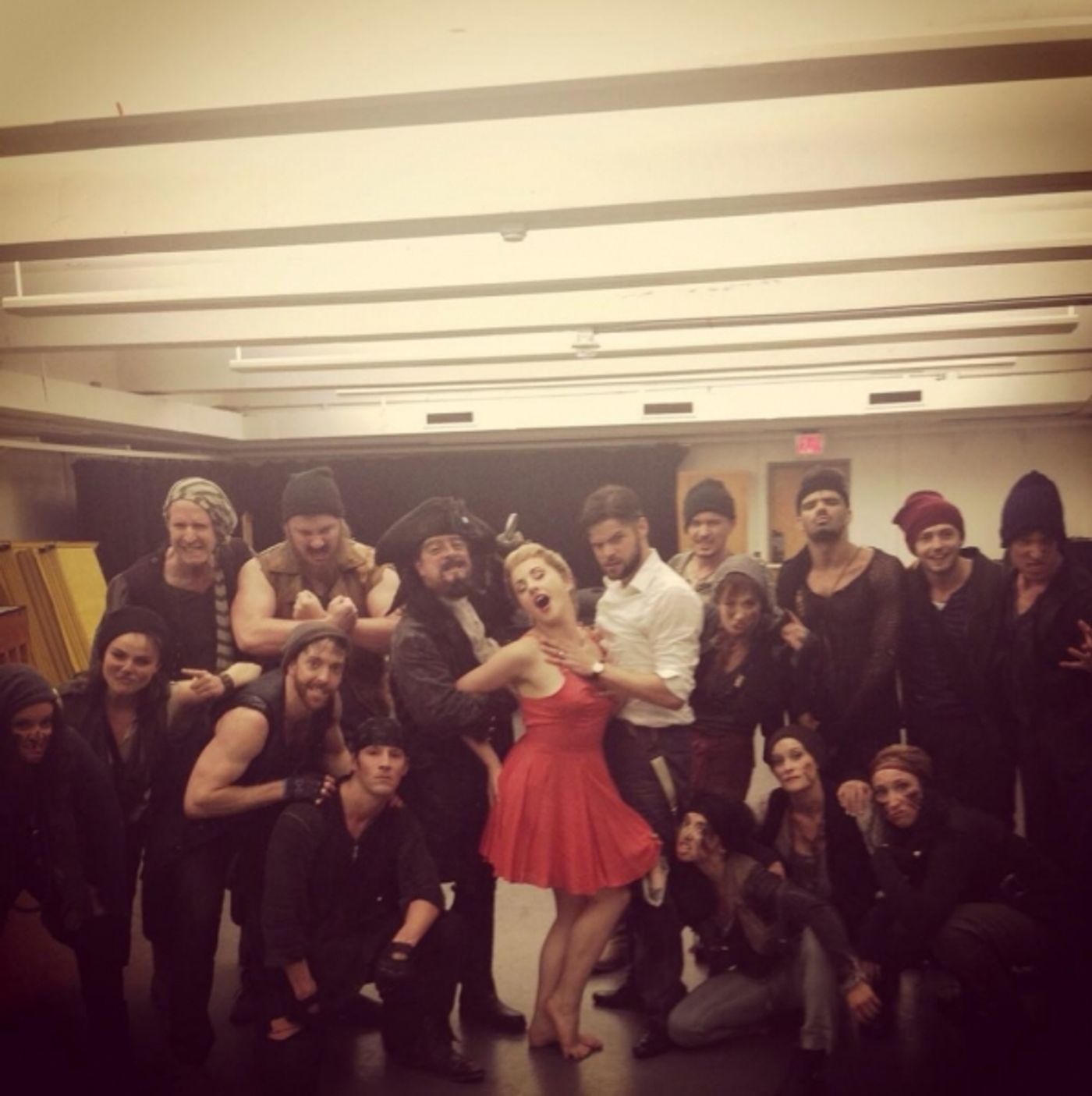 Photo Flash: Saturday Intermission Pics, August 9 - Part 2 - The Pirates of FINDING NEVERLAND Pose, Goodspeed's 'FIDDLER' and More  Image