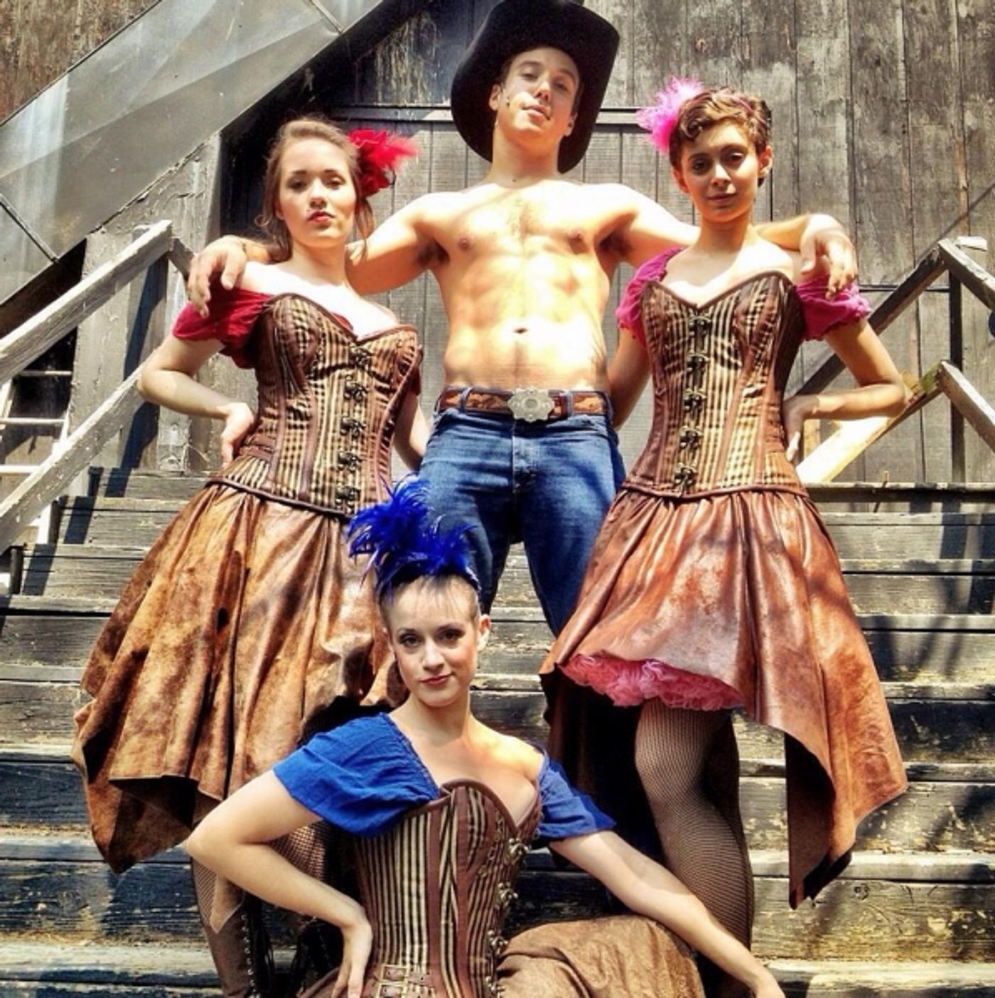 Photo Flash: Saturday Intermission Pics, August 9 - Part 2 - The Pirates of FINDING NEVERLAND Pose, Goodspeed's 'FIDDLER' and More  Image