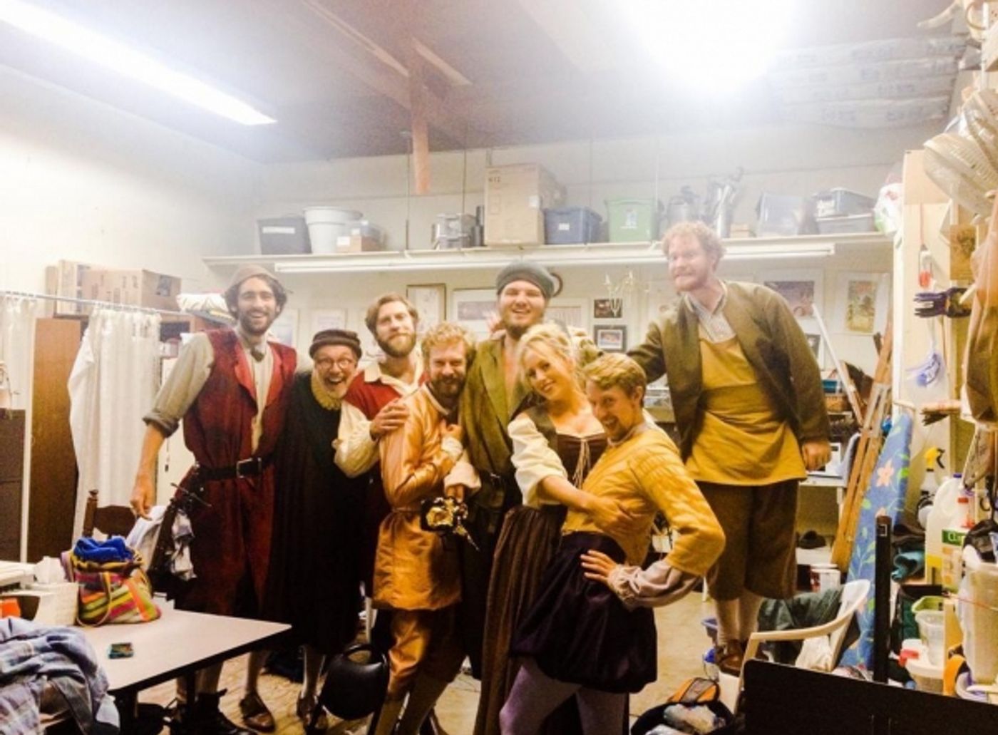 Photo Flash: Saturday Intermission Pics, August 9 - Part 2 - The Pirates of FINDING NEVERLAND Pose, Goodspeed's 'FIDDLER' and More  Image