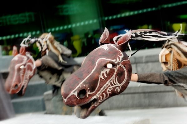 Photo Flash: First Look at THE RING CYCLE PLAYS at London's Open-Air Theatre Photo Flash: First Look at THE RING CYCLE PLAYS at London's Open-Air Theatre Image