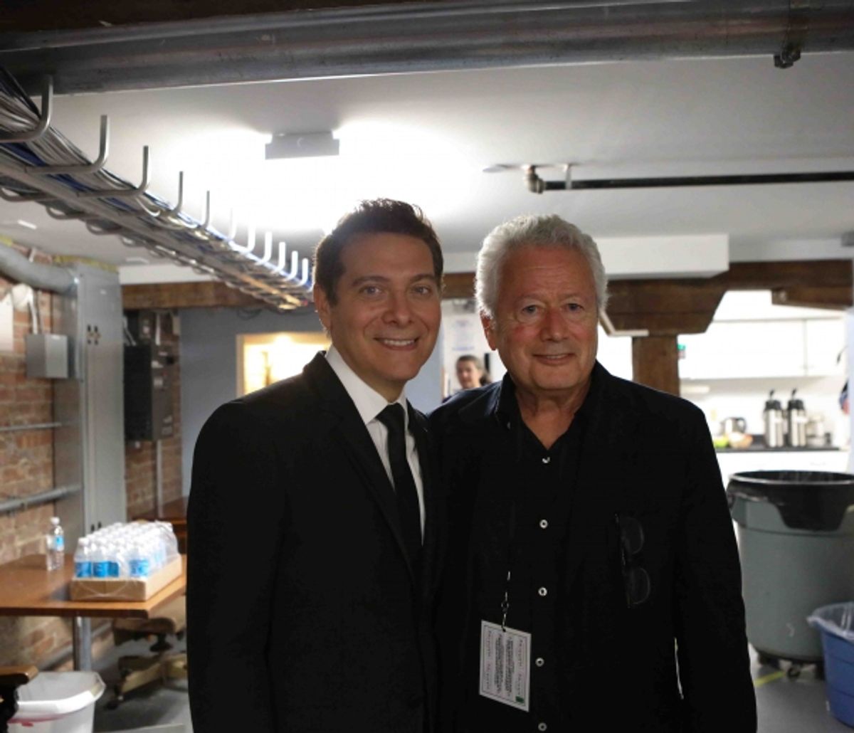 Michael Feinstein & Stephen Sorokoff at 
