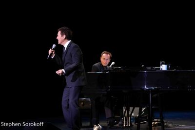 Michael Feinstein & Tedd Firth musical director Photo