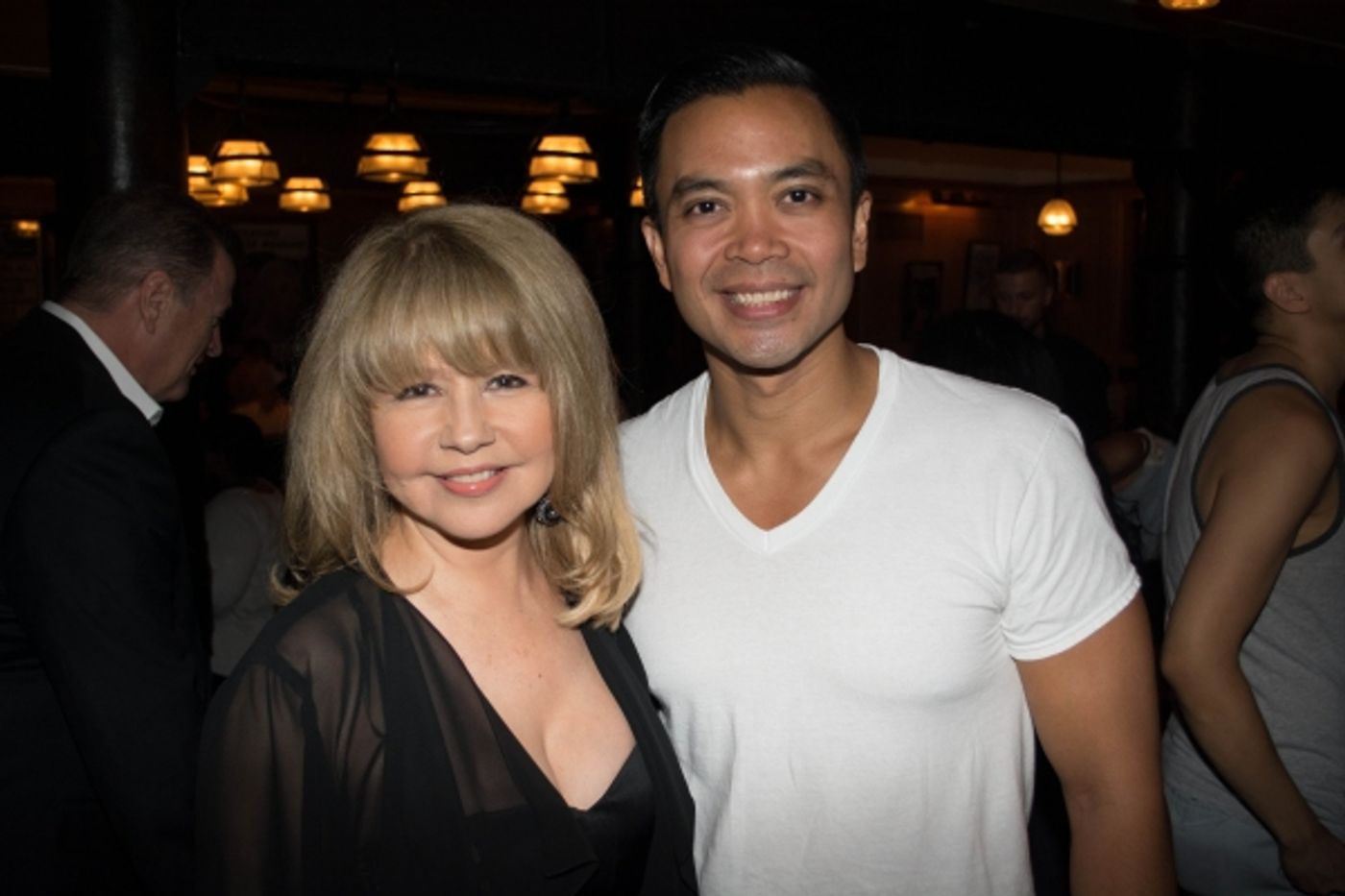 Photo Flash: Pia Zadora Visits HERE LIES LOVE! Photo Flash: Pia Zadora Visits HERE LIES LOVE! Image