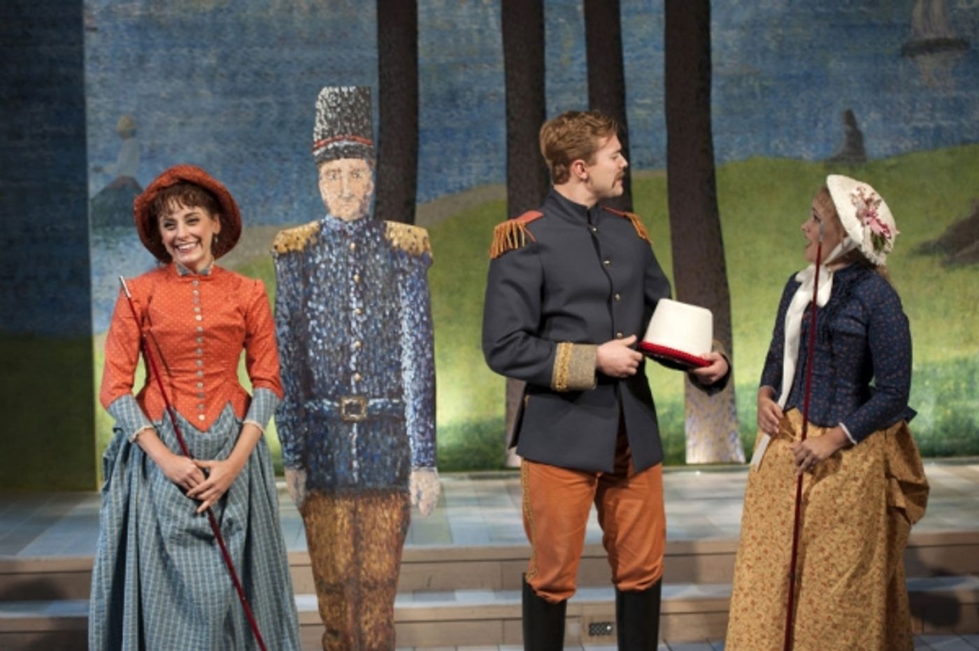 Photo Flash: Exclusive First Look at Claybourne Elder, Brynn O'Malley, Erin Driscoll and More in Signature's SUNDAY IN THE PARK WITH GEORGE  Image