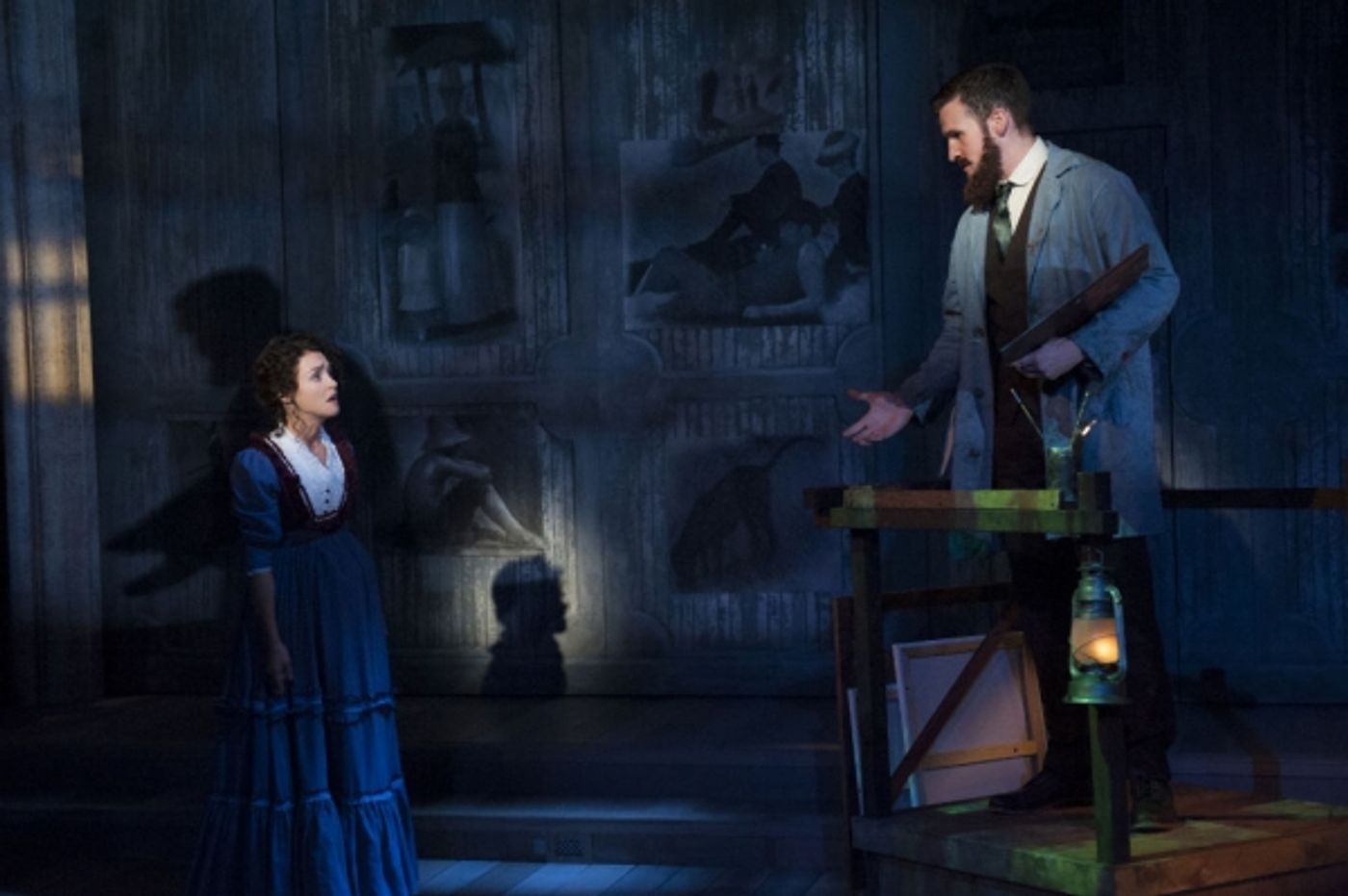 Photo Flash: Exclusive First Look at Claybourne Elder, Brynn O'Malley, Erin Driscoll and More in Signature's SUNDAY IN THE PARK WITH GEORGE  Image