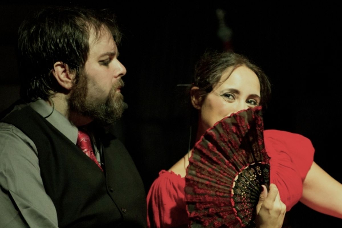 Andrew Lloyd Baughman and Nina Osegueda  at 