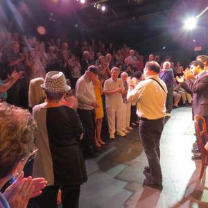 Jason Alexander and the cast introduce Neil Simon to the audience @ BroadwayWorld Jason Alexander and the cast introduce Neil Simon to the audience Photo