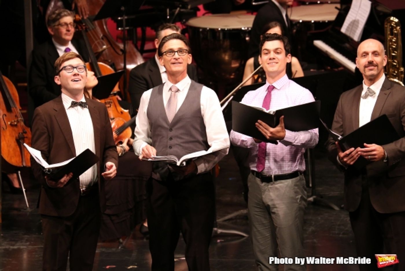 Photo Coverage: He's a What? Inside Transport Group's THE MUSIC MAN Concert with Laura Osnes, Santino Fontana, Betsy Wolfe & More!  Image