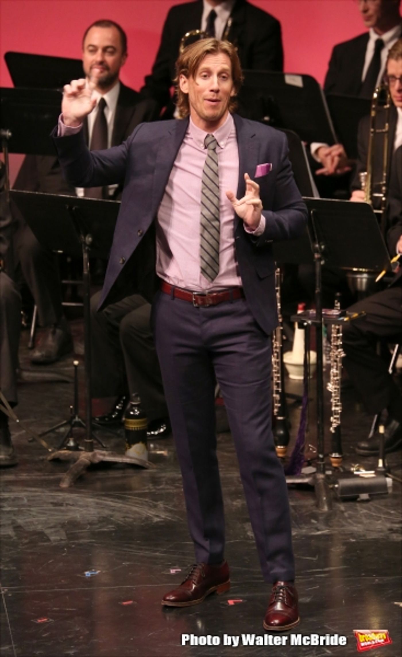 Photo Coverage: He's a What? Inside Transport Group's THE MUSIC MAN Concert with Laura Osnes, Santino Fontana, Betsy Wolfe & More!  Image