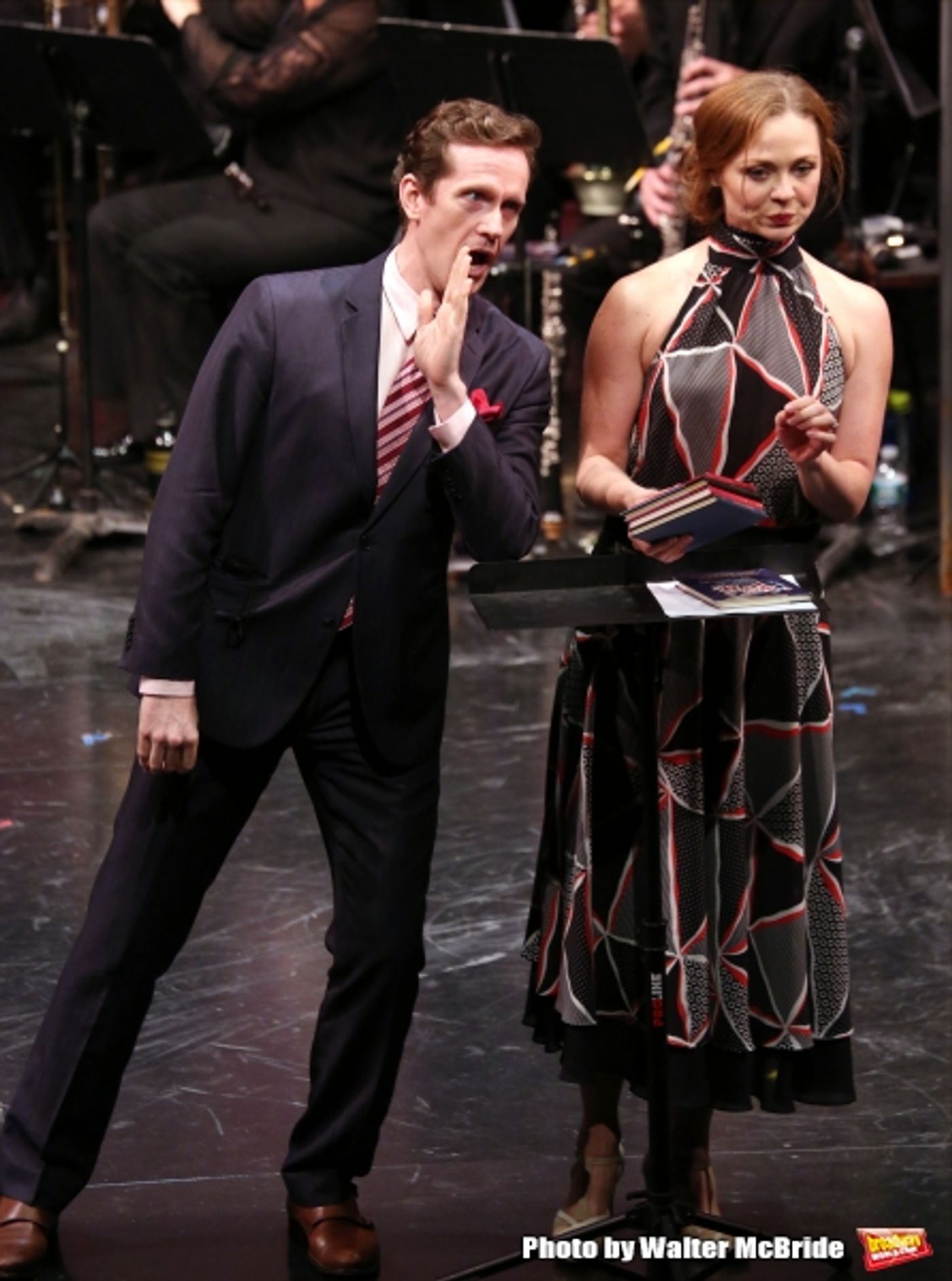 Photo Coverage: He's a What? Inside Transport Group's THE MUSIC MAN Concert with Laura Osnes, Santino Fontana, Betsy Wolfe & More!  Image