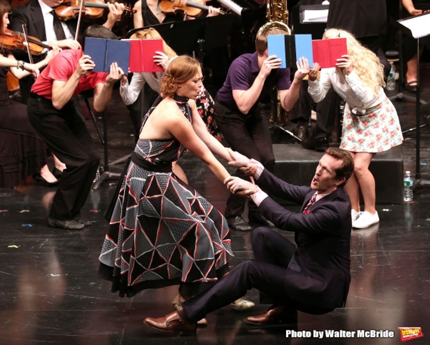 Photo Coverage: He's a What? Inside Transport Group's THE MUSIC MAN Concert with Laura Osnes, Santino Fontana, Betsy Wolfe & More!  Image