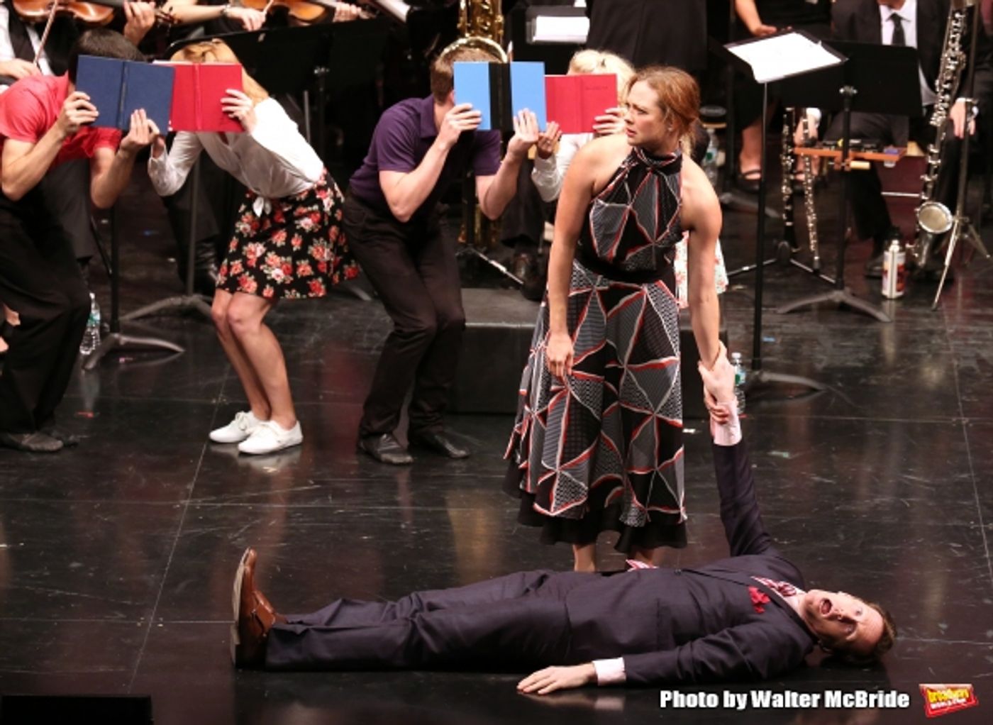 Photo Coverage: He's a What? Inside Transport Group's THE MUSIC MAN Concert with Laura Osnes, Santino Fontana, Betsy Wolfe & More!  Image