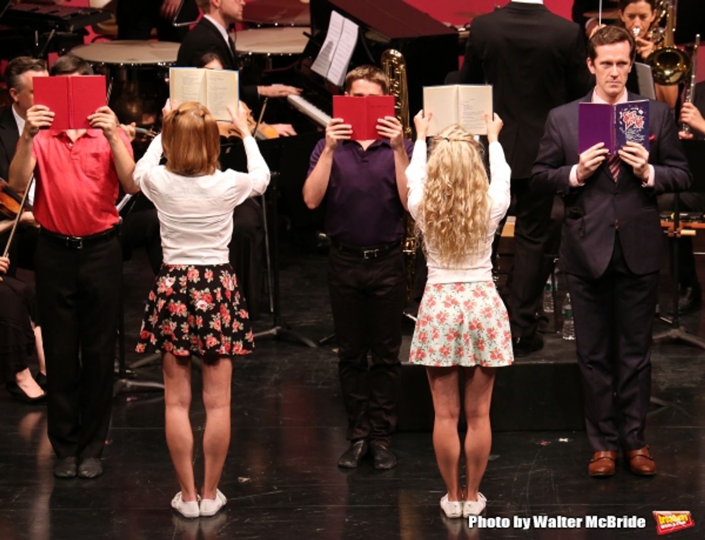 Photo Coverage: He's a What? Inside Transport Group's THE MUSIC MAN Concert with Laura Osnes, Santino Fontana, Betsy Wolfe & More!  Image