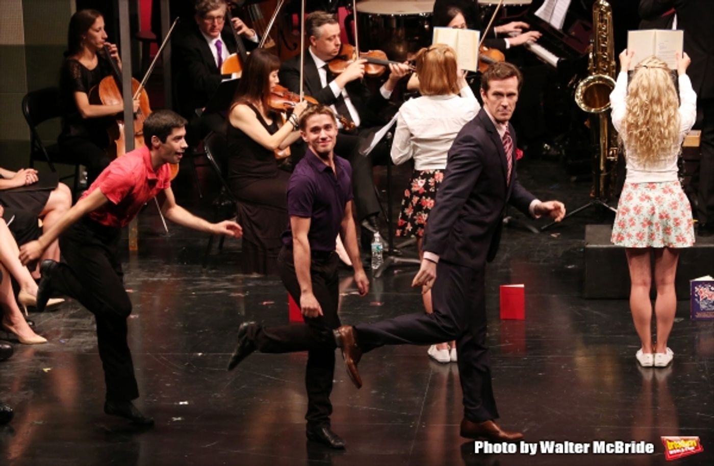 Photo Coverage: He's a What? Inside Transport Group's THE MUSIC MAN Concert with Laura Osnes, Santino Fontana, Betsy Wolfe & More!  Image