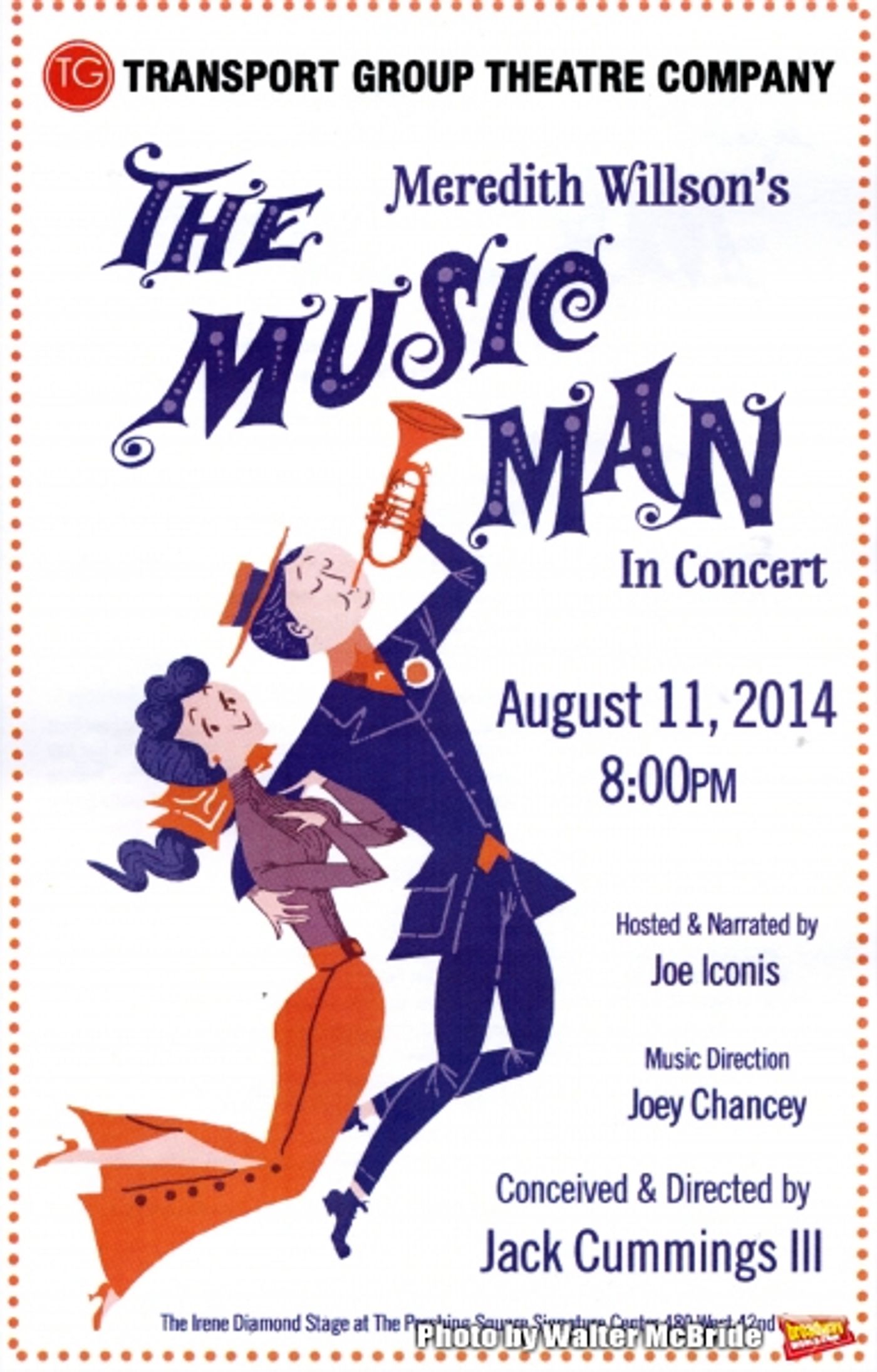 Photo Coverage: He's a What? Inside Transport Group's THE MUSIC MAN Concert with Laura Osnes, Santino Fontana, Betsy Wolfe & More!  Image