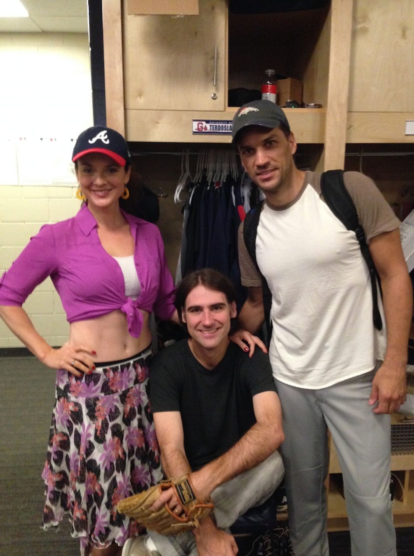 Photo Flash: Batter Up! Melissa Errico & Will Swenson Prep for BULL DURHAM  Image