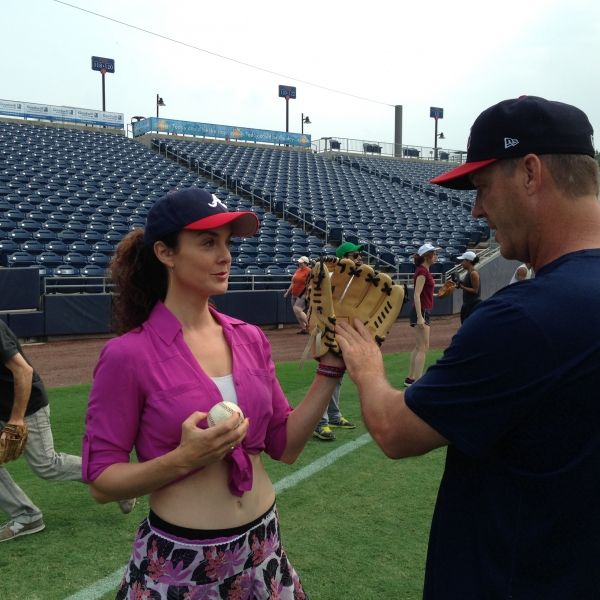 Photo Flash: Batter Up! Melissa Errico & Will Swenson Prep for BULL DURHAM  Image