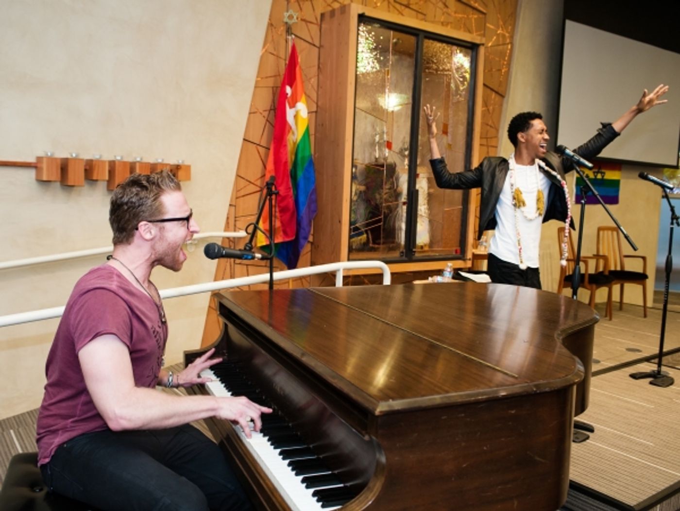 Photo Flash: First Look at Griffin Matthews and Matt Gould in Transcendence Theatre Company's WITNESS UGANDA  Image