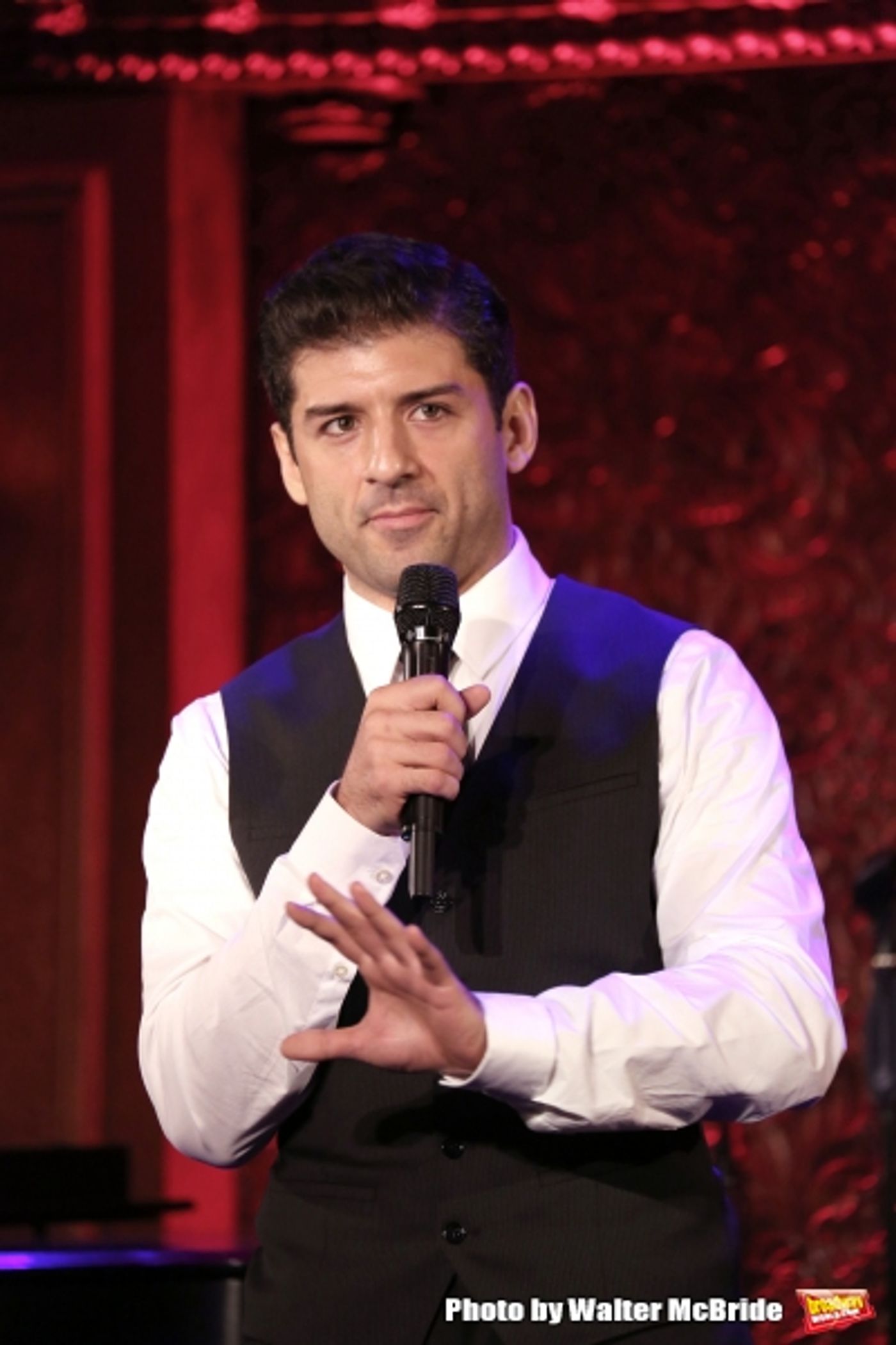 Photo Coverage: Tony Yazbeck Previews THE FLOOR ABOVE ME at 54 Below  Image