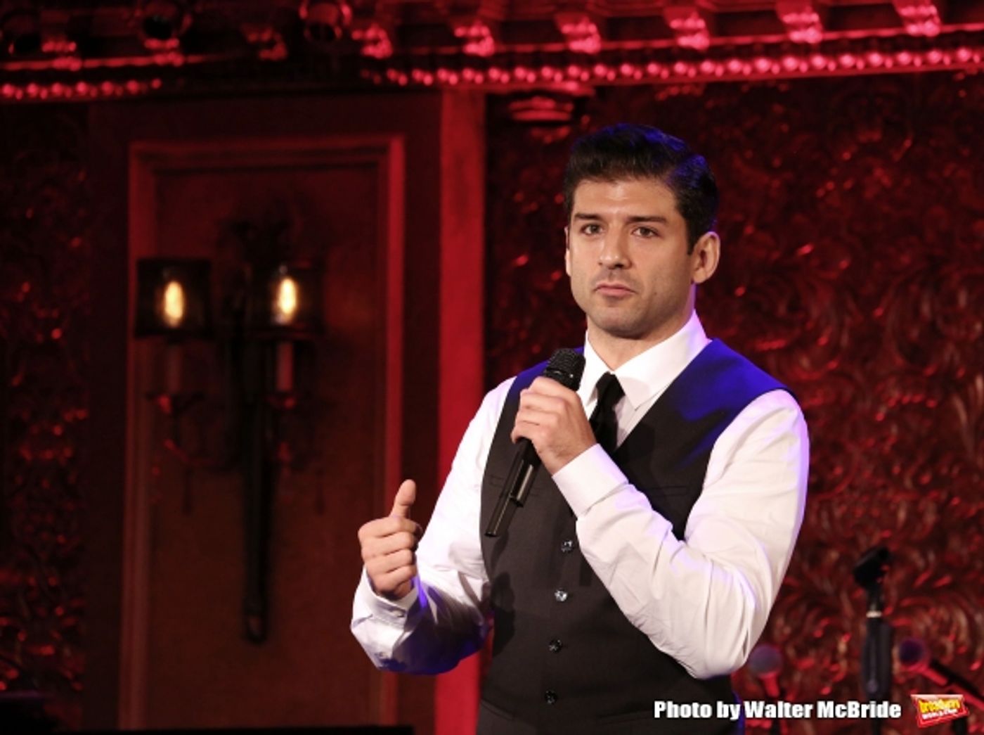 Photo Coverage: Tony Yazbeck Previews THE FLOOR ABOVE ME at 54 Below  Image