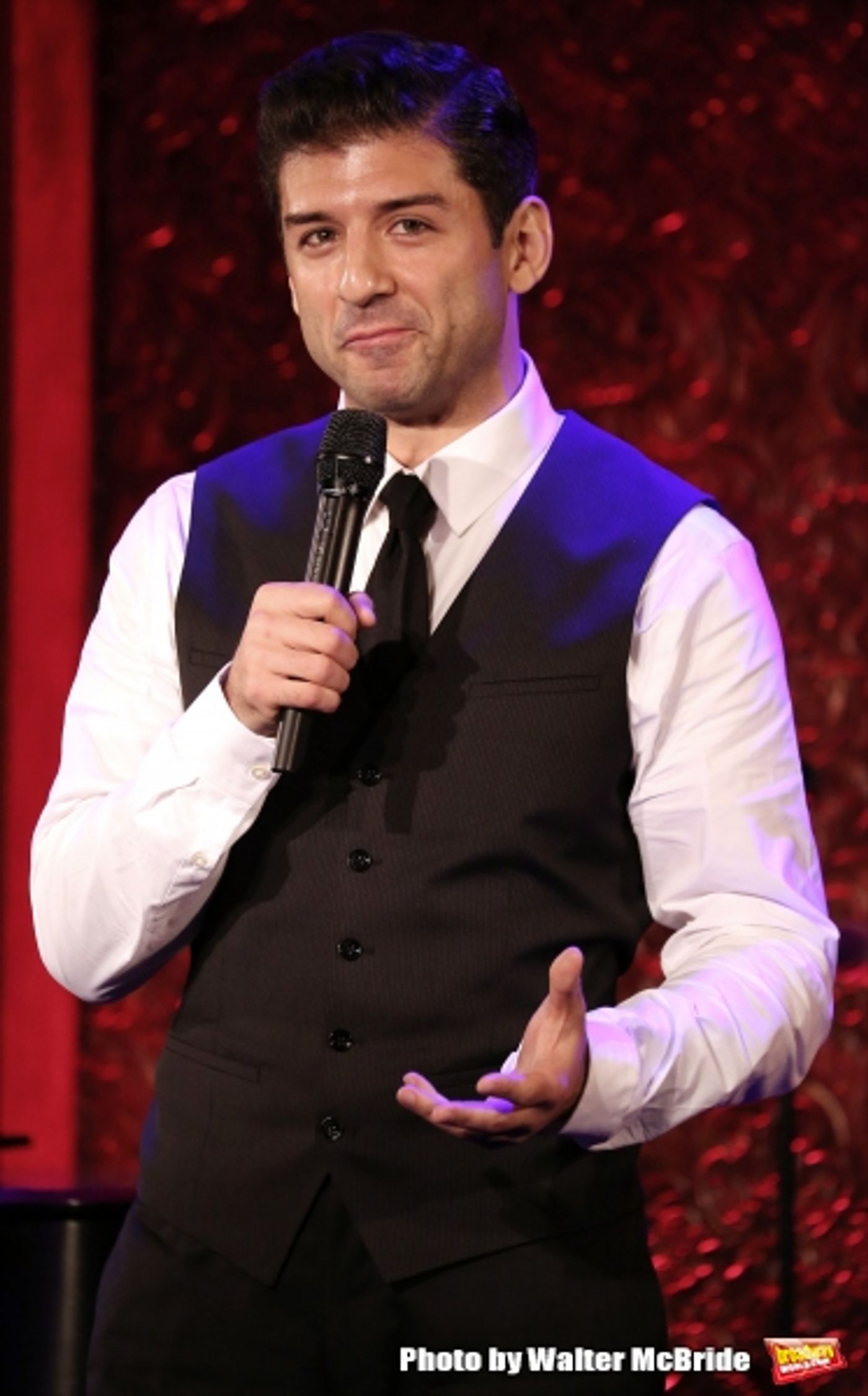 Photo Coverage: Tony Yazbeck Previews THE FLOOR ABOVE ME at 54 Below  Image