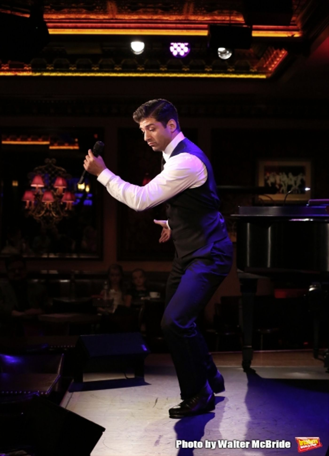 Photo Coverage: Tony Yazbeck Previews THE FLOOR ABOVE ME at 54 Below  Image