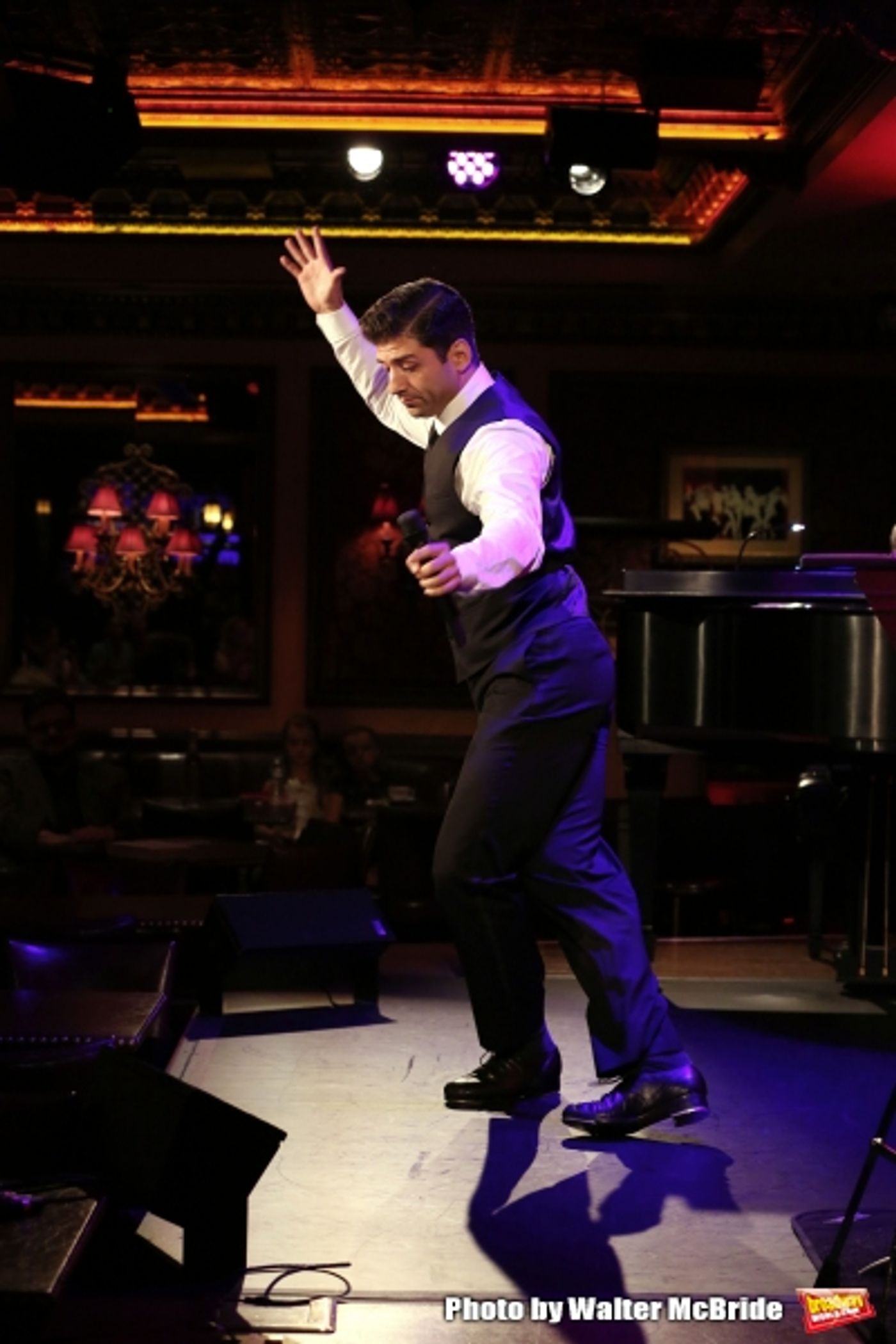 Photo Coverage: Tony Yazbeck Previews THE FLOOR ABOVE ME at 54 Below  Image
