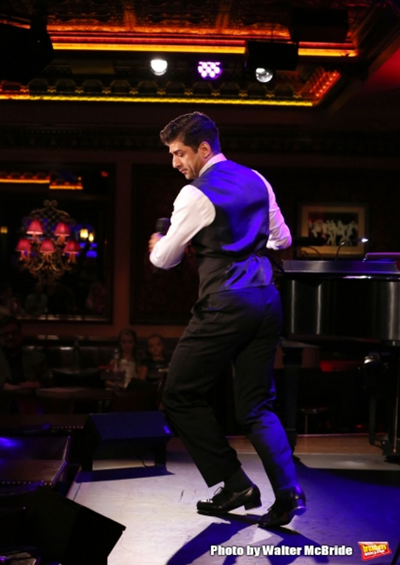 Photo Coverage: Tony Yazbeck Previews THE FLOOR ABOVE ME at 54 Below  Image
