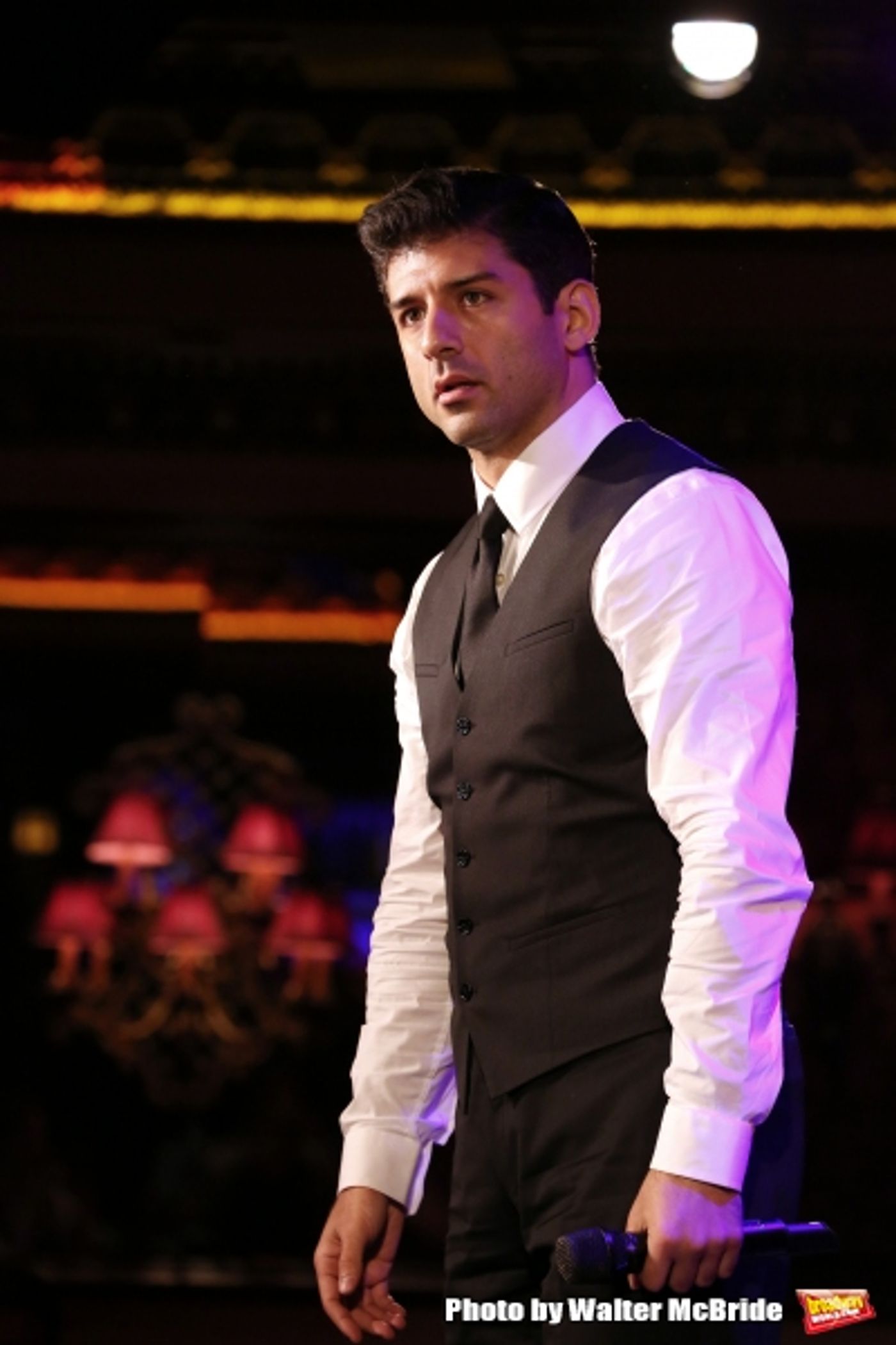 Photo Coverage: Tony Yazbeck Previews THE FLOOR ABOVE ME at 54 Below  Image