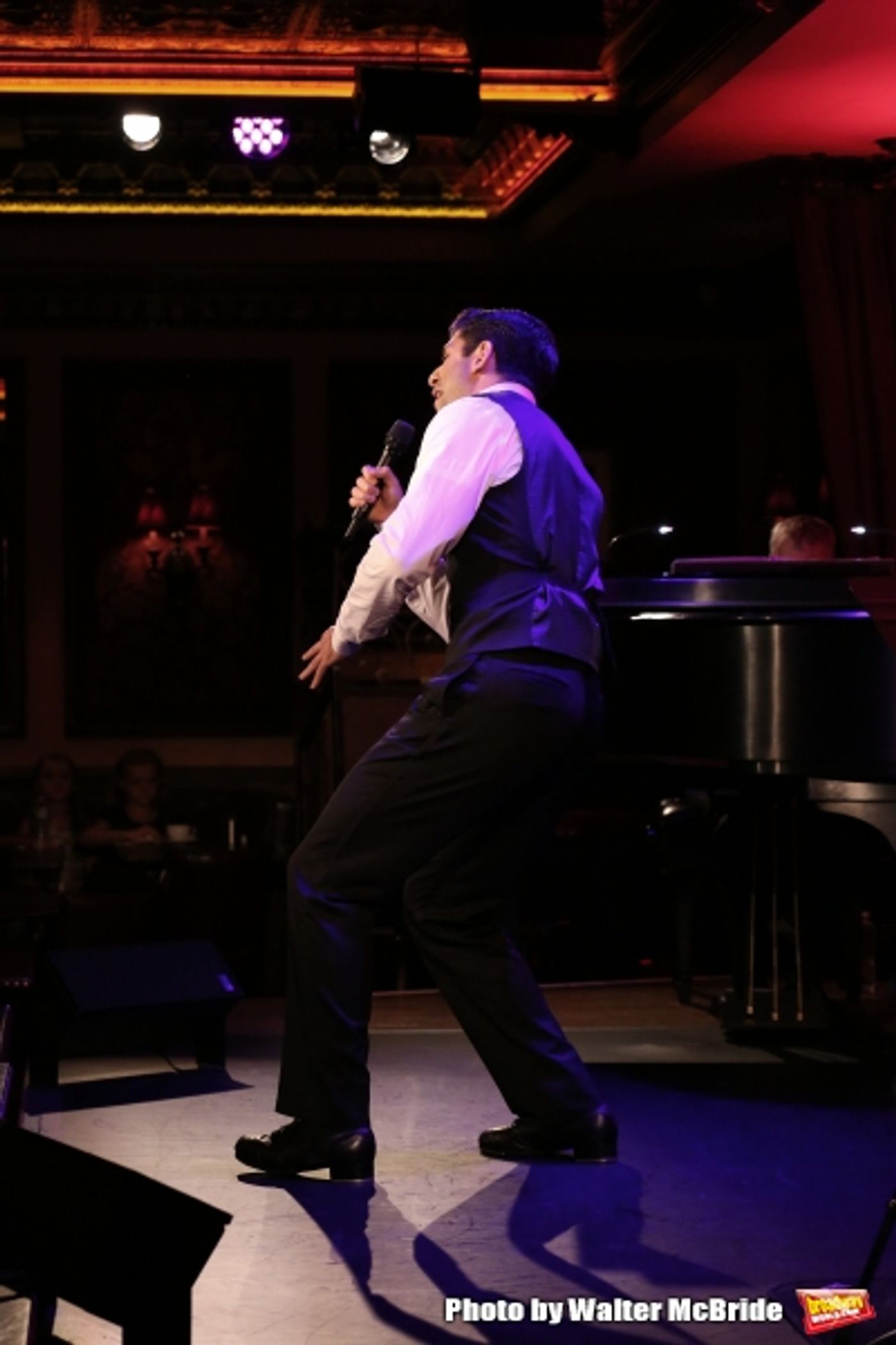 Photo Coverage: Tony Yazbeck Previews THE FLOOR ABOVE ME at 54 Below  Image