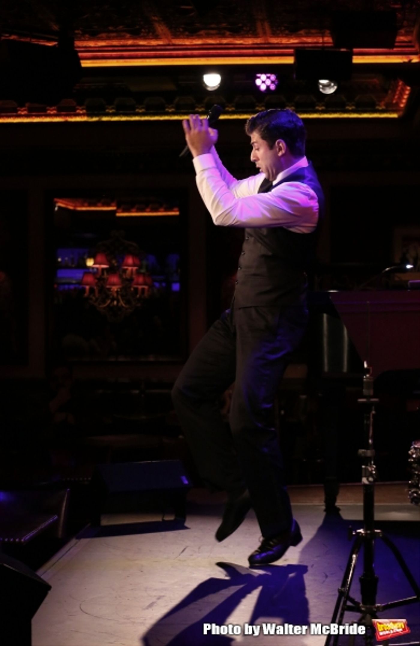 Photo Coverage: Tony Yazbeck Previews THE FLOOR ABOVE ME at 54 Below  Image