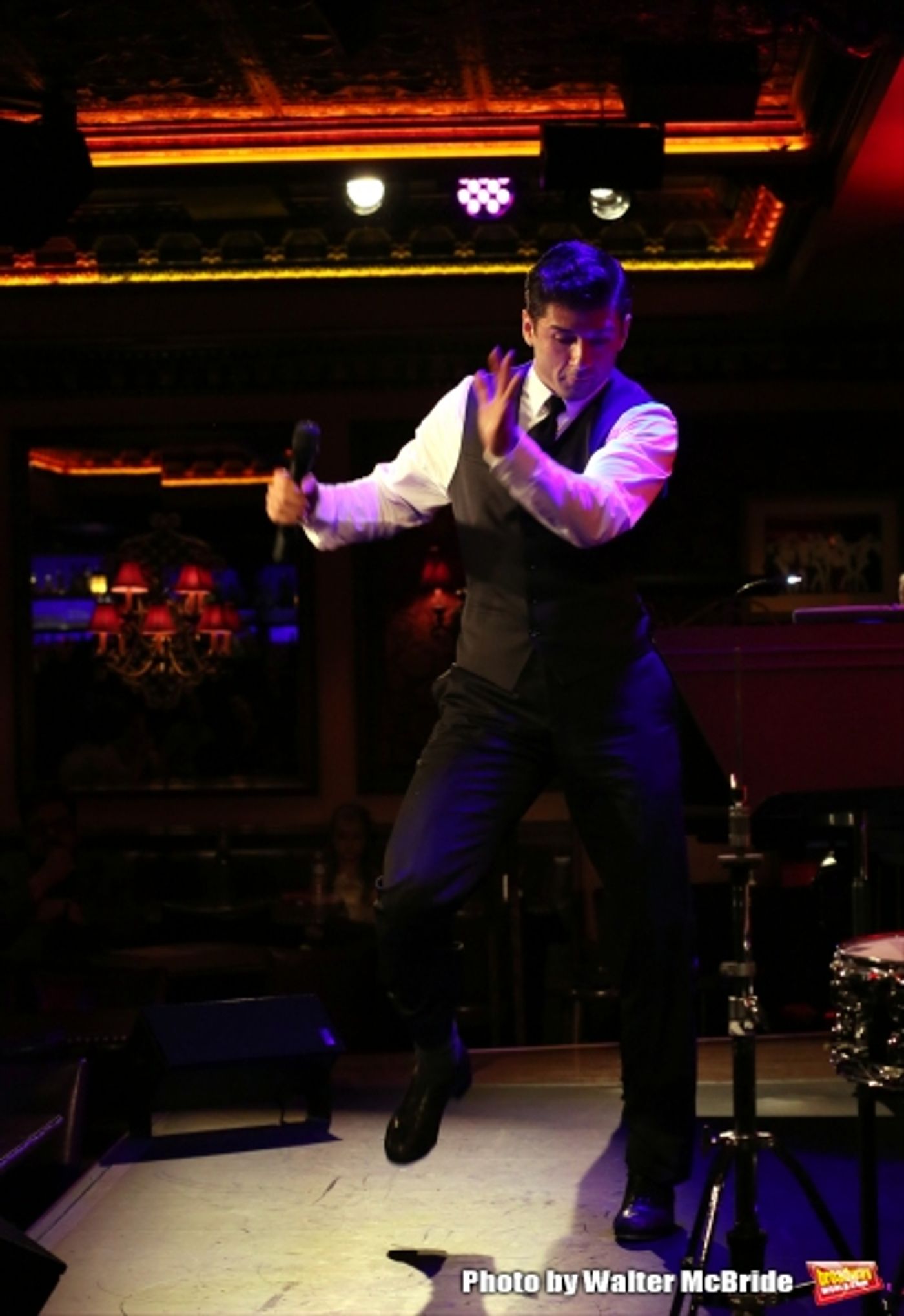 Photo Coverage: Tony Yazbeck Previews THE FLOOR ABOVE ME at 54 Below  Image