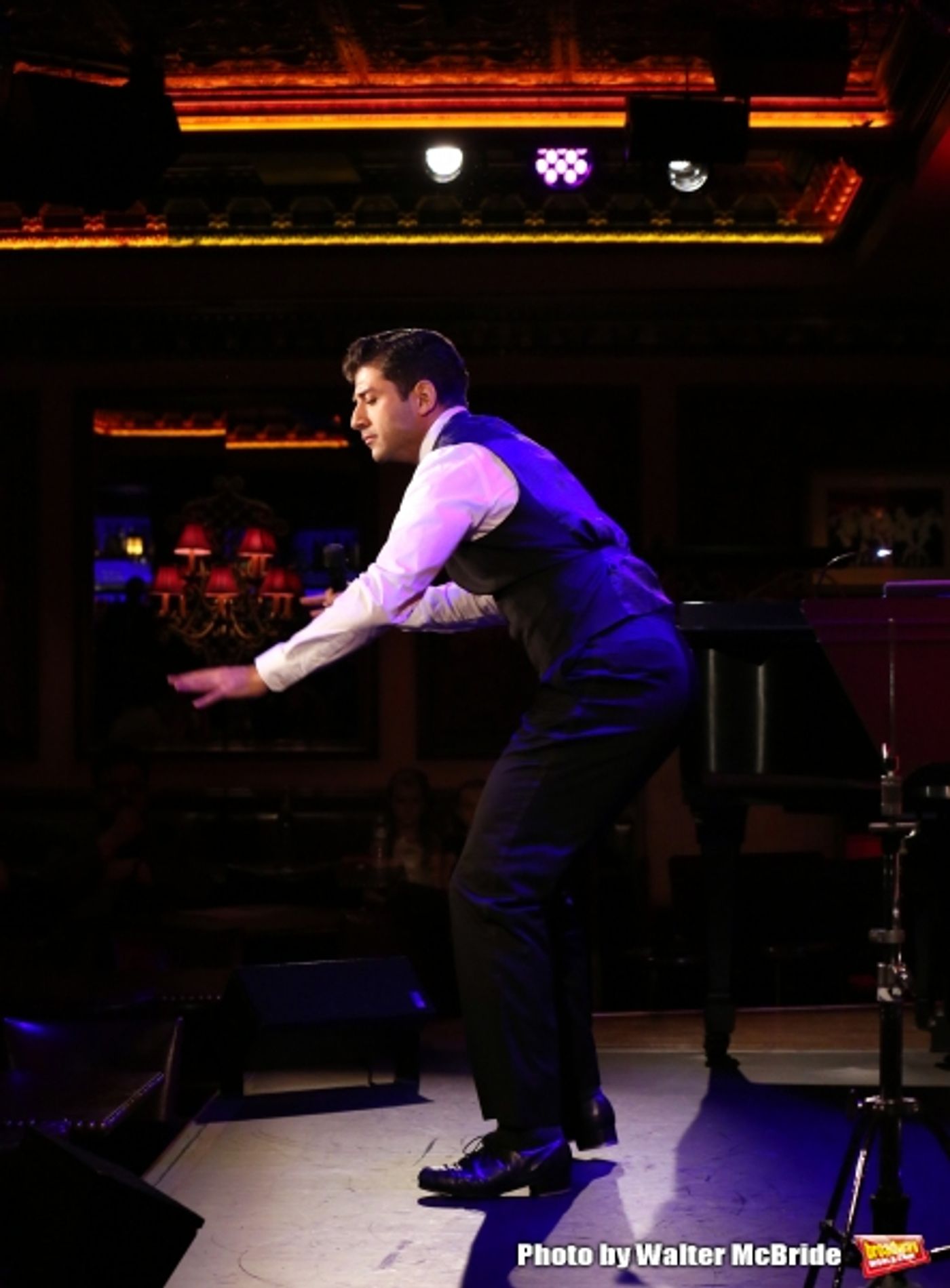 Photo Coverage: Tony Yazbeck Previews THE FLOOR ABOVE ME at 54 Below  Image